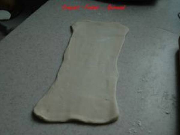 TARTE GRILLAGÉE aux POMMES - Préparation etape 7