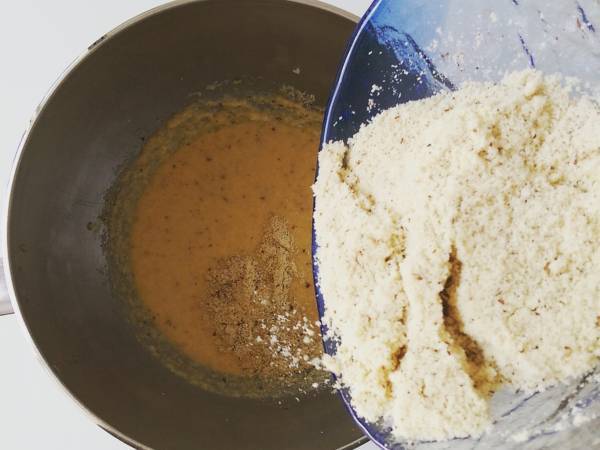 AMANDIER FACON CHEESECAKE AUX FRAISES (SANS SUCRES) - Préparation etape 2