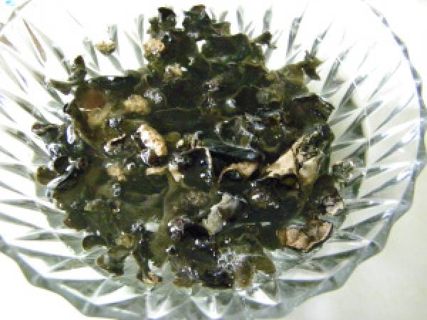 Soupe chinoise au curry, poulet, poireau, champignons noirs et vermicelles - Préparation etape 1