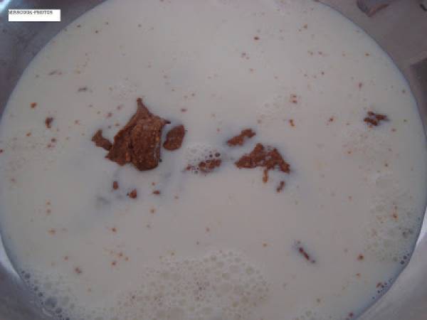 Assida noisettes pour dire non au plagiat!! - Préparation etape 1