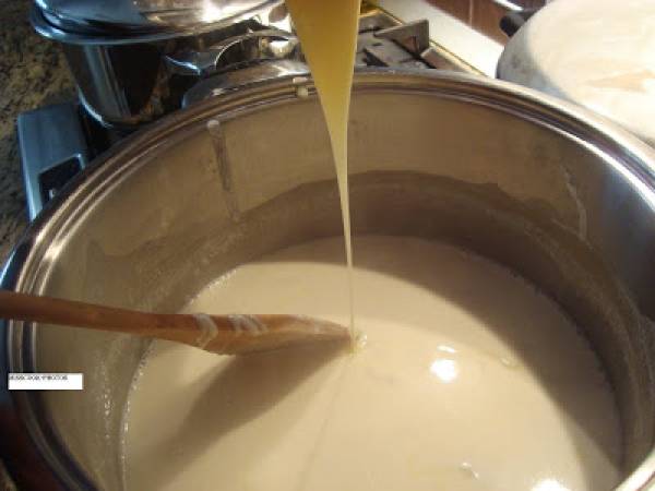 Assida noisettes pour dire non au plagiat!! - Préparation etape 4