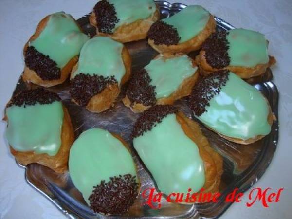 GLANDS A LA CREME PATISSIERE - Préparation etape 11