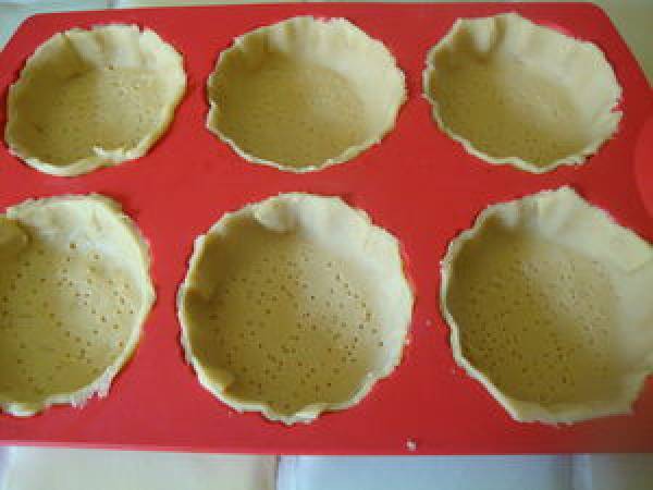 TARTELETTES POIRE/NUTELLA - Préparation etape 1