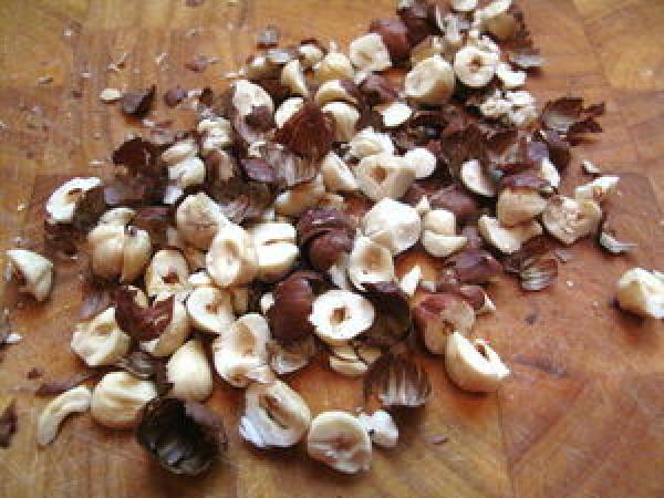 Biscotti aux noisettes et pépites de chocolat - Préparation etape 4