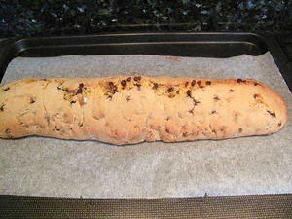 Biscotti aux noisettes et pépites de chocolat - Préparation etape 9