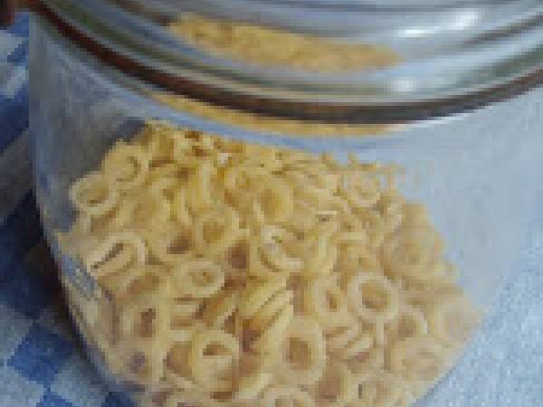 Des pâtes aux poivrons, mozzarella et jambon de pays. - Préparation etape 2