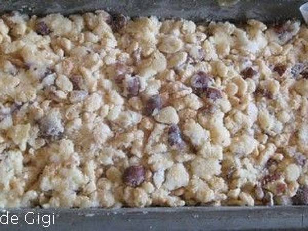 Gâteau croquant pomme rice krispies - Préparation etape 6