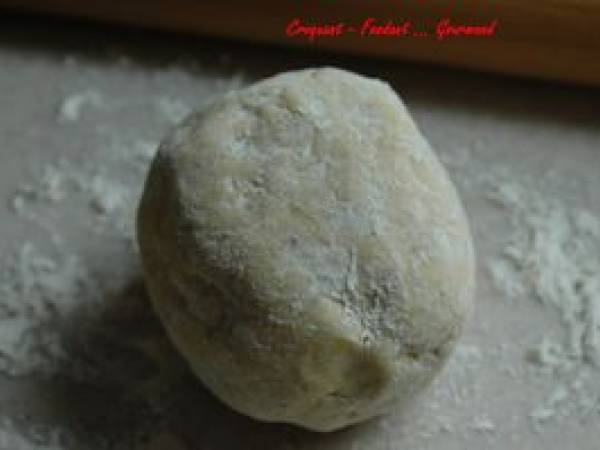 TARTE FORESTIÈRE au CÉLERI - Préparation etape 1