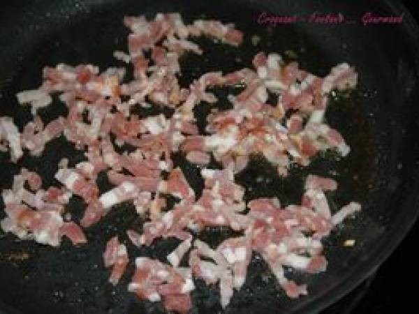 TARTE FORESTIÈRE au CÉLERI - Préparation etape 3