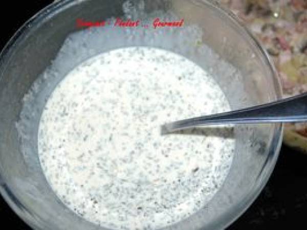 TARTE FORESTIÈRE au CÉLERI - Préparation etape 8