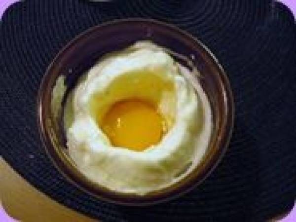 Soufflé aérien d'oeuf cocotte - Préparation etape 4