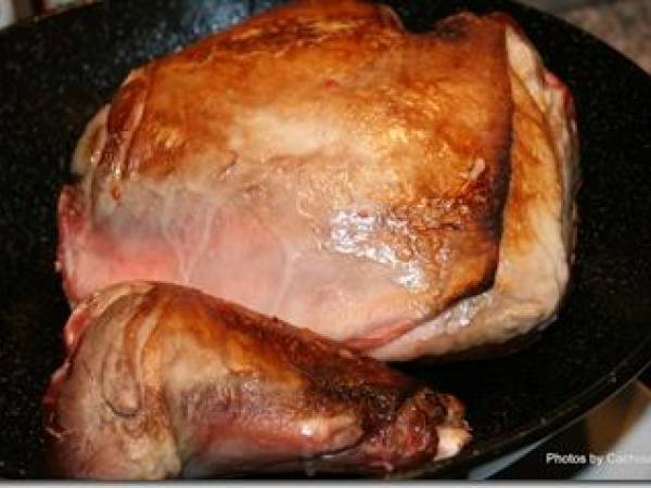 Un gigot pour les fêtes de Pâques... - Préparation etape 2