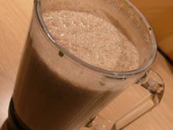 Yaourt salé au saumon fumé, sur lit d'oeufs de lumps - Préparation etape 1