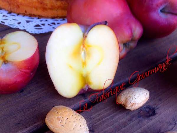 Moelleux aux Pommes à la Crème d’Amande - Préparation etape 3