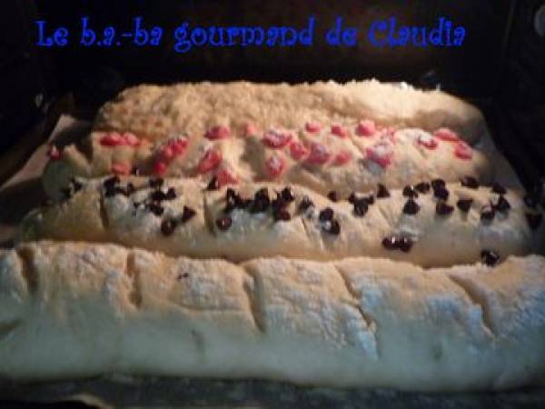 Baguettes viennoises du petit déj'... oui mais sans oeuf - Préparation etape 4