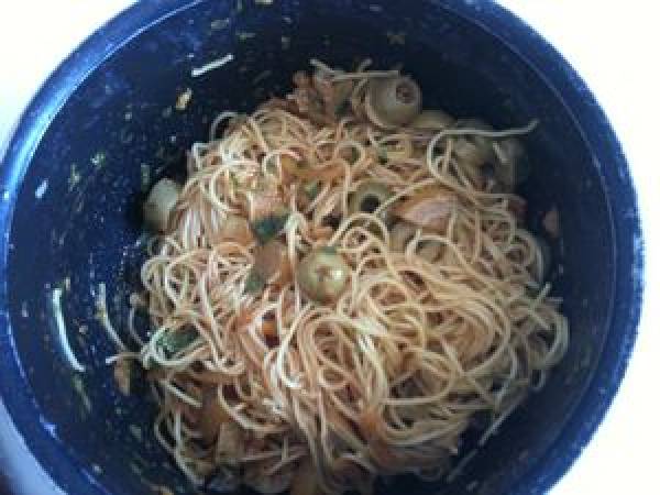 Dorade royale farcie à la chermoula (Maroc) - Préparation etape 3