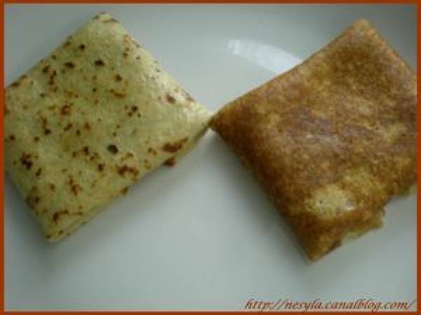 Crêpes aux Légumes et leur Sauce au Yaourt - Préparation etape 5