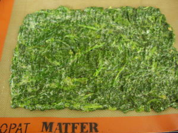 Roulé saumon-épinards. - Préparation etape 5