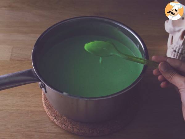 Crèmes Frankenstein pour Halloween - Préparation etape 6
