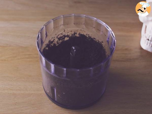 Crèmes Frankenstein pour Halloween - Préparation etape 8