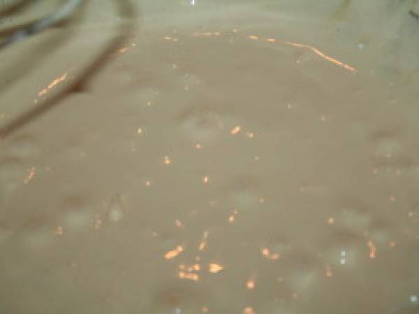 Gâteau d'anniversaire à la couverture de massepain - Préparation etape 2