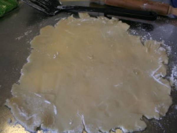 Gâteau d'anniversaire à la couverture de massepain - Préparation etape 9