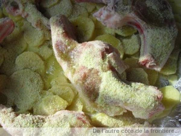 Côtelettes d'agneau gratinées - Préparation etape 6