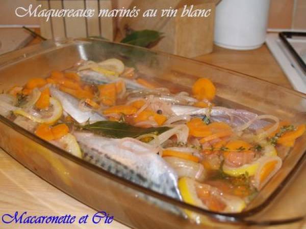 Maquereaux marinés au vin blanc - Préparation etape 8