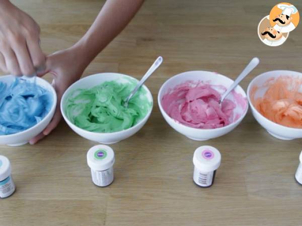 Cupcakes monstres pour Halloween - Préparation etape 8