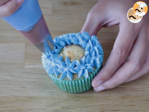 Cupcakes monstres pour Halloween - Préparation etape 13