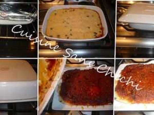 Gâteau de riz crémeux au caramel et aux raisins secs. - Préparation etape 8