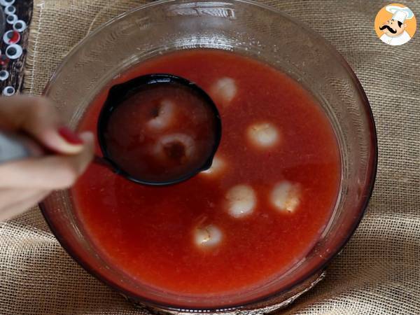 Cocktail sanglant pour Halloween à partager et sans alcool ! - Préparation etape 4
