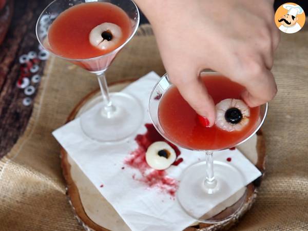 Cocktail sanglant pour Halloween à partager et sans alcool ! - Préparation etape 5