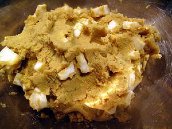 Burgers fallafel halloumi - Préparation etape 2