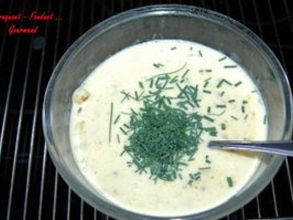 OMELETTE POMMES de TERRE - ÉCHALOTES - Préparation etape 5