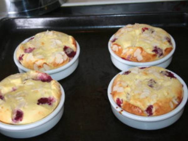 Moelleux ricotta mascarpone aux framboises - Préparation etape 5