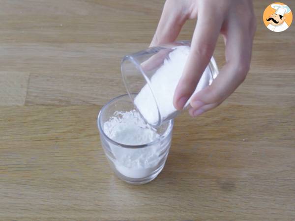 Chocolat chaud maison aux guimauves - Préparation etape 1