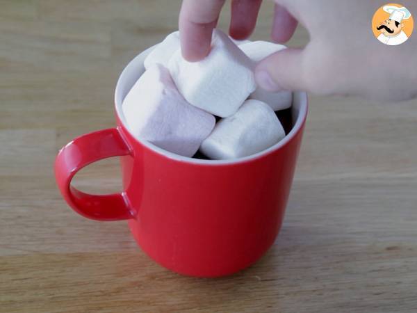 Chocolat chaud maison aux guimauves - Préparation etape 7