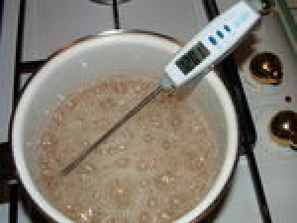 Soufflé glacé aux framboises - Préparation etape 3