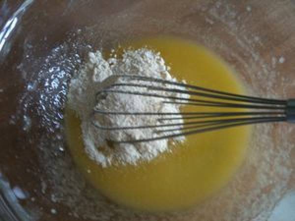 Le gâteau d'amandes aux pignons des soeurs Scotto (Italie) - Préparation etape 5