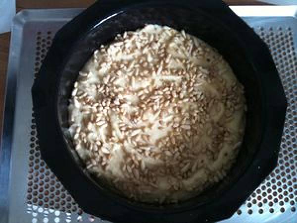 Le gâteau d'amandes aux pignons des soeurs Scotto (Italie) - Préparation etape 8