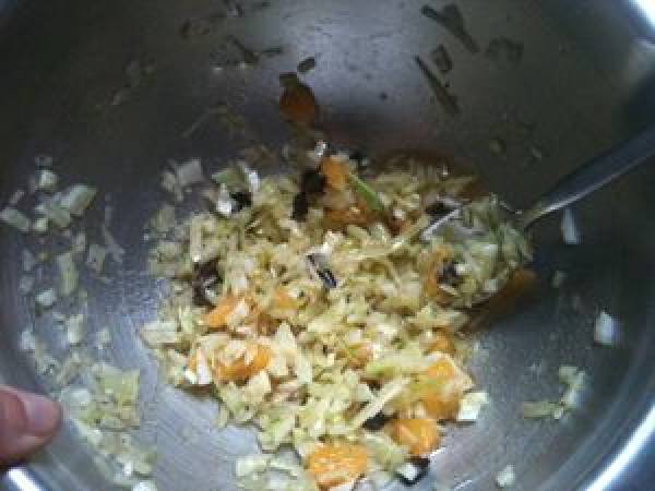Salade de fenouil à l'orange et aux olives - Préparation etape 6