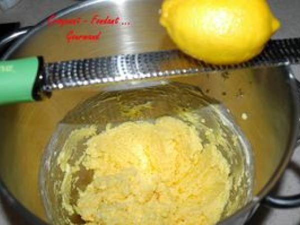 GÂTEAUX BRETONS au CITRON - Préparation etape 3