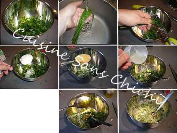 Salade de carottes cuites aux herbes fraîches - Préparation etape 5