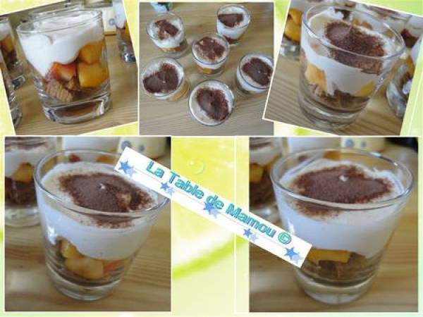 Tiramisu pêches et nectarines - Préparation etape 5