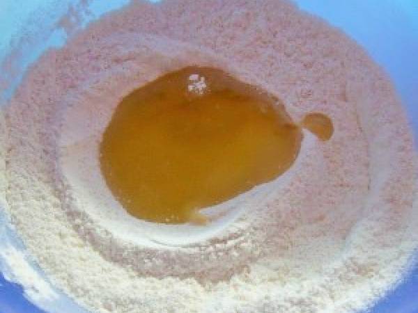 Cake orange-cannelle vegan - Préparation etape 1