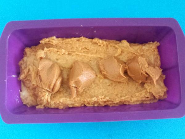 Cake au beurre de cacahuètes vegan - Préparation etape 1