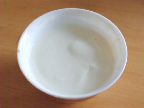 Yaourt maison / Laban et résultat du tirage - Préparation etape 2