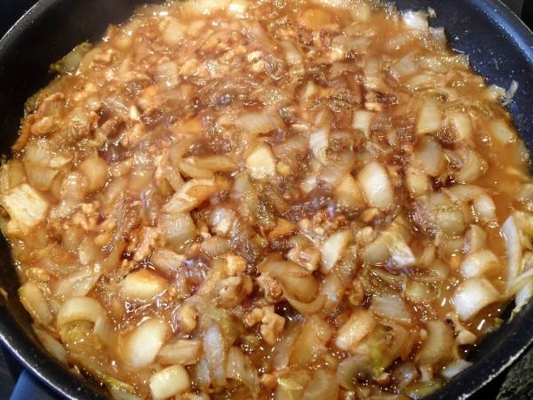 Tarte aux endives et à la vergeoise - Préparation etape 2