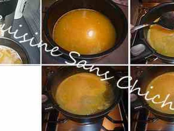 Cake à l'orange et son sirop orange et Grand Marnier - Préparation etape 6